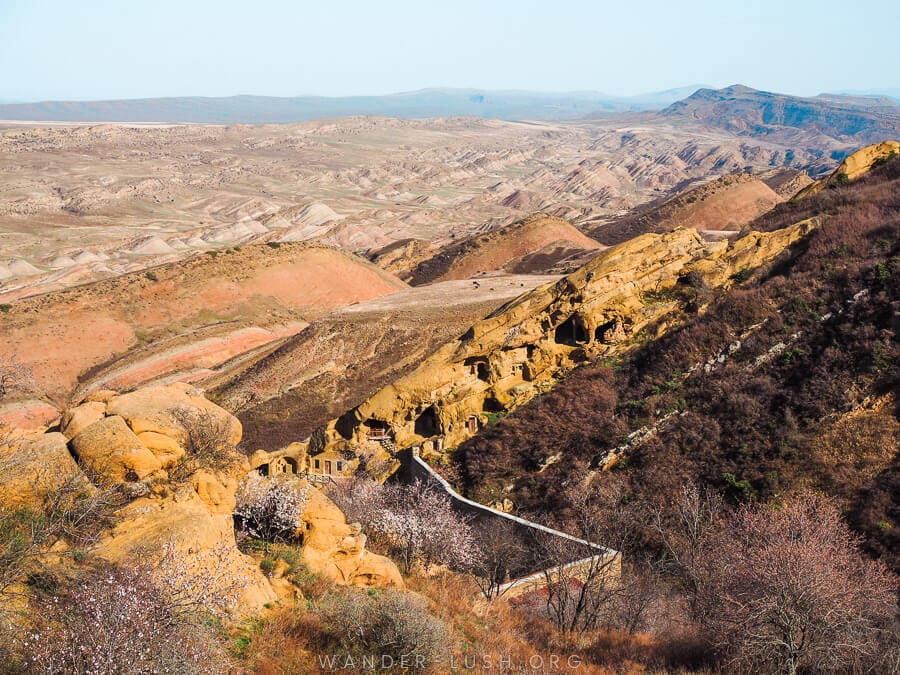 Semi-desert landscape near David Gareja