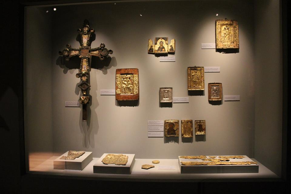 Mestia Museum with medieval icons and gold artifacts