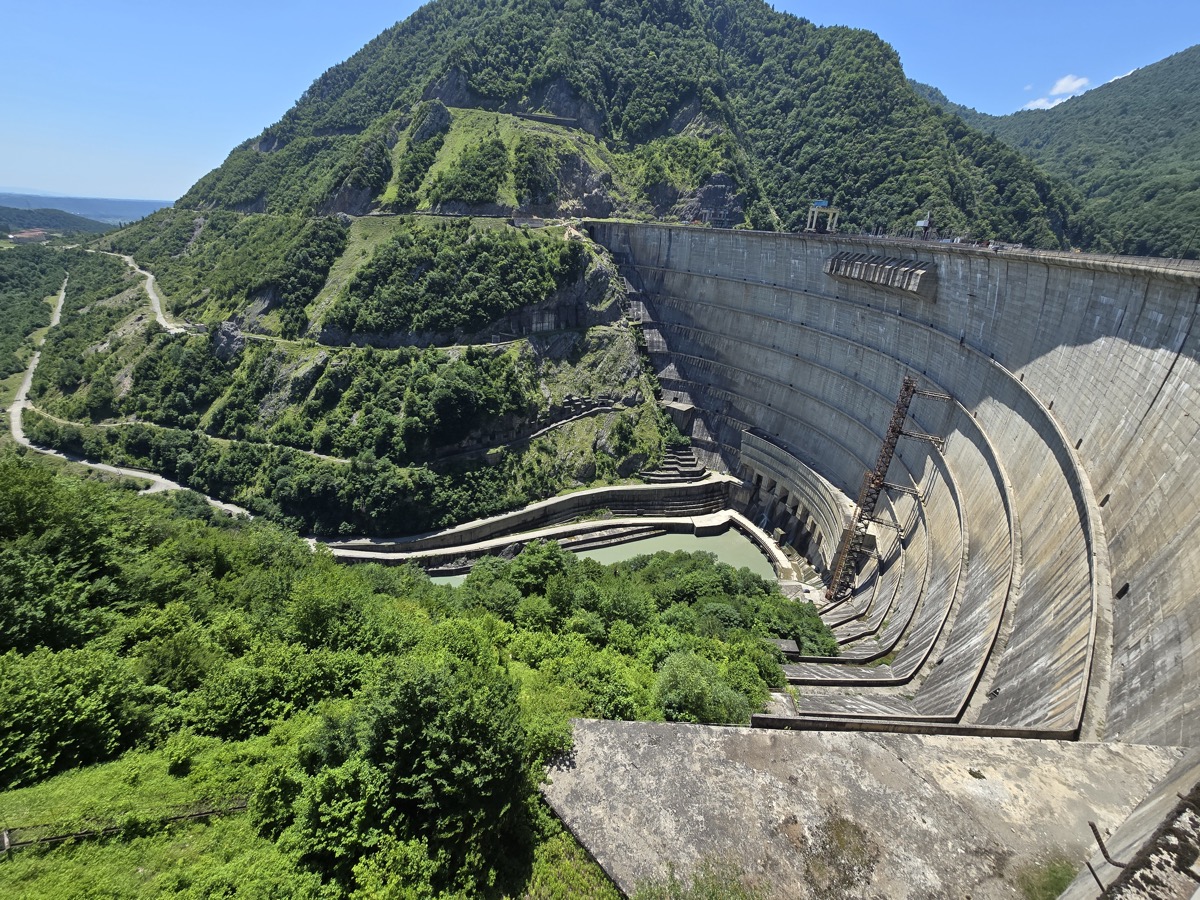 Enguri Dam, one of the highest arch dams in the world