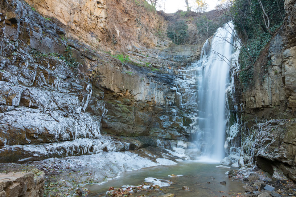 Legvtakhevi Waterfall hidden in the heart of Tbilisi