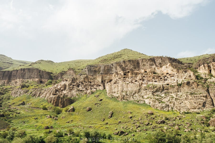 Mtkvari River valley near Vardzia